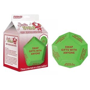 New! Santa Swap Gift Exchange Oversized Dice